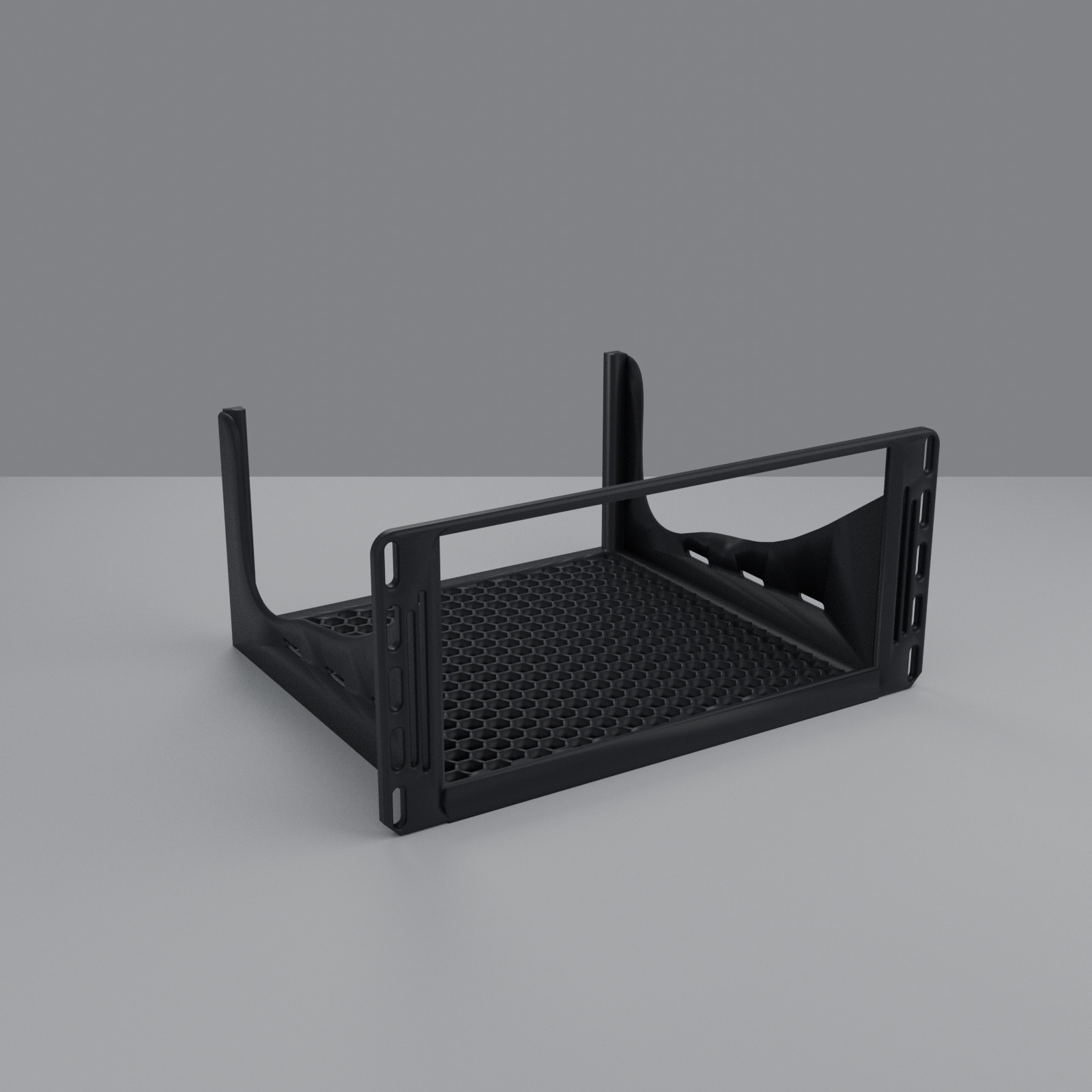 10 Inch Rack Mount 2.5U for Mac Studio M5 Ultra M5 Max M4 M2 M1 homelab PETG