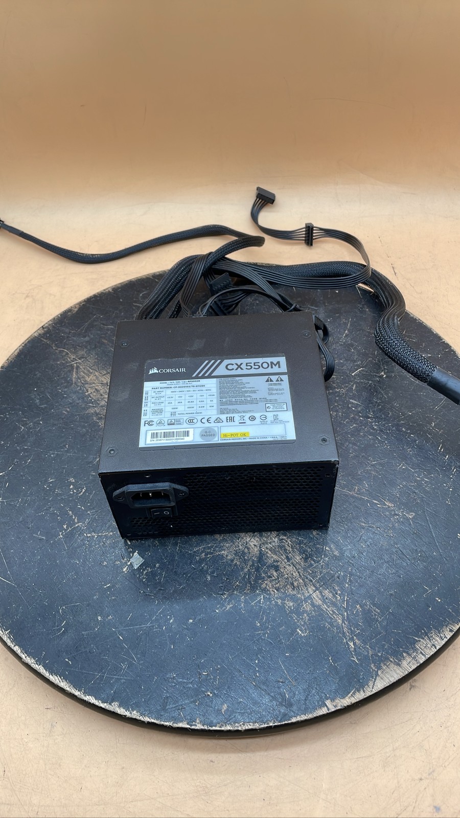 Corsair CX550M 550W RPS0028 Semi-Modular Desktop PC System Unit Power Supply