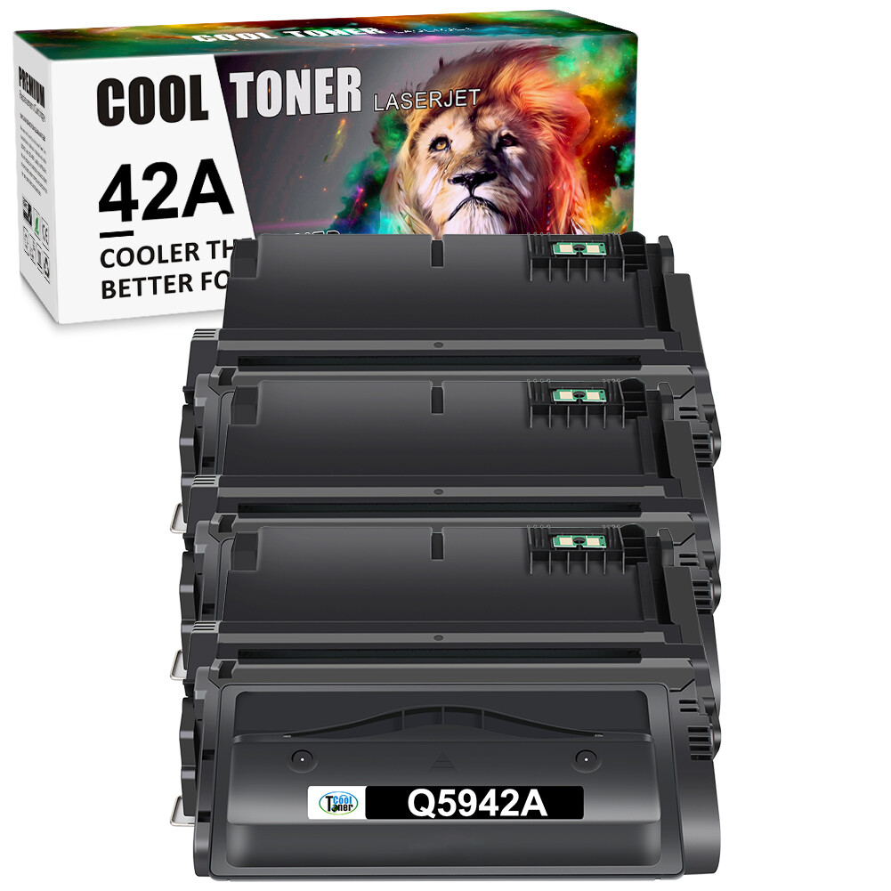 3PK Q5942A 42A Toner Compatible With HP LaserJet 4350 4350n 4350L 4350dtn 4350tn