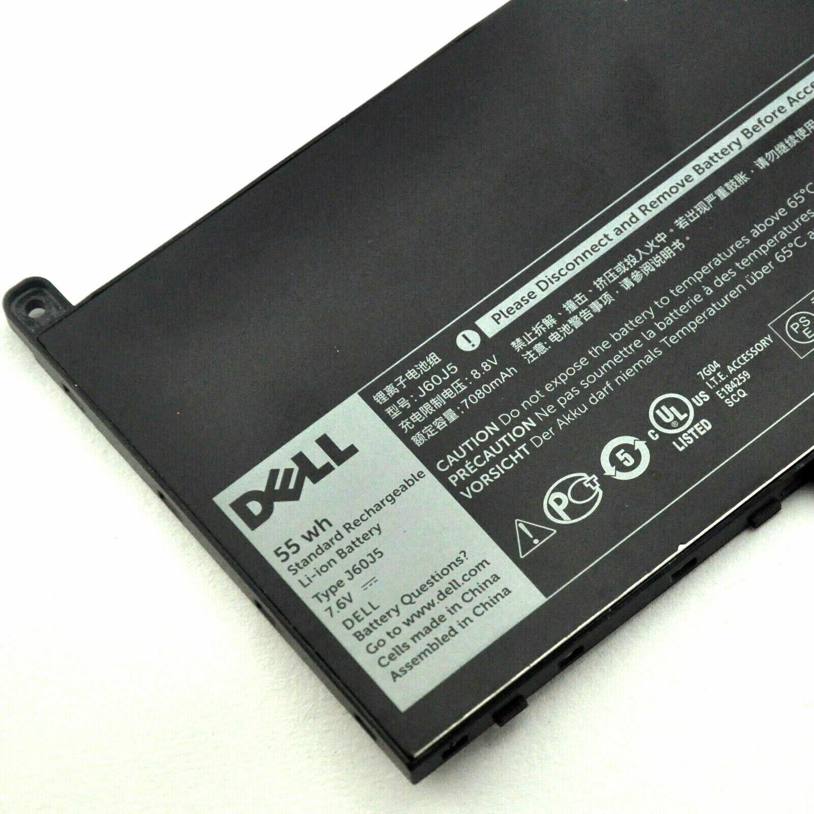 Genuine J60J5 Battery for Dell E7270 451-BBSX 451-BBSY 451-BBSU MC34Y 242WD NEW