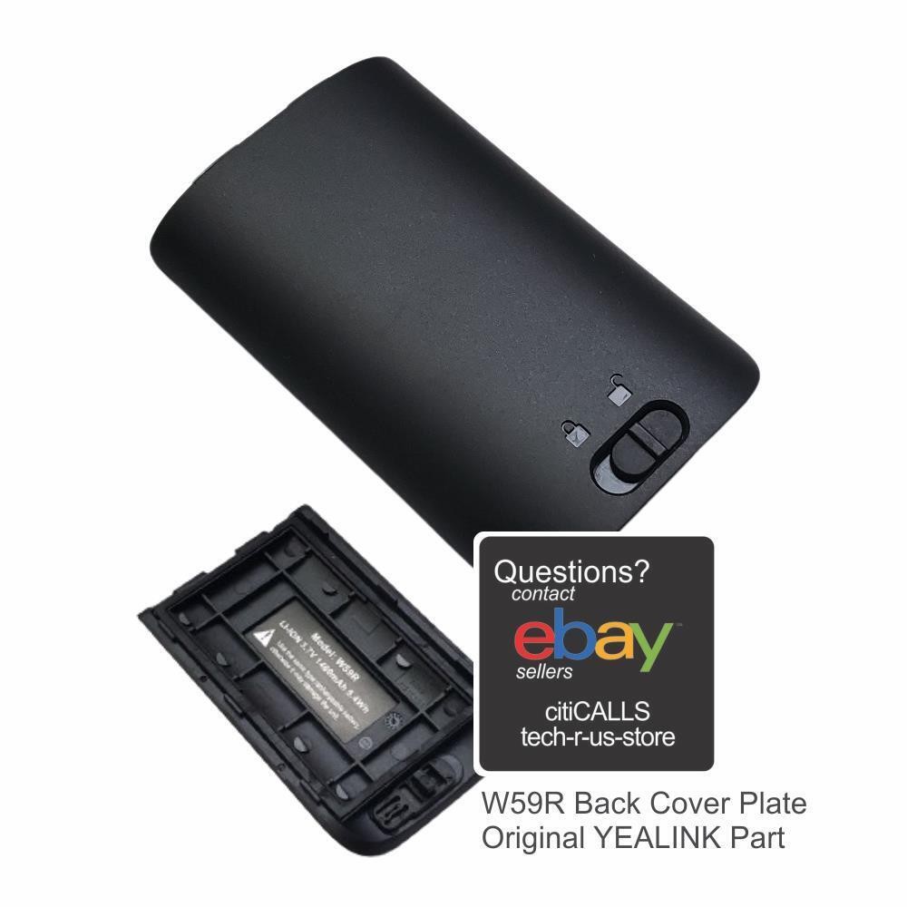 Yealink BTC-W59R 330100001029 Back Cover Plate Battery Cap Original Spare Part