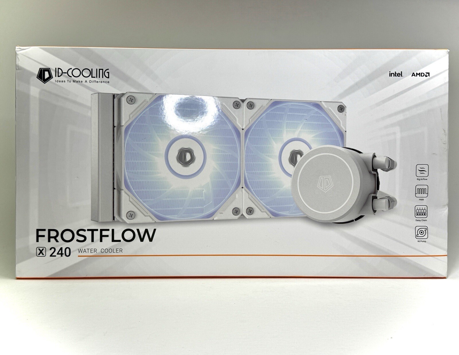 ID-Cooling Frost Flow x 240 2pcs Fans Radiator Dimension 276 X 120 X 27 mm