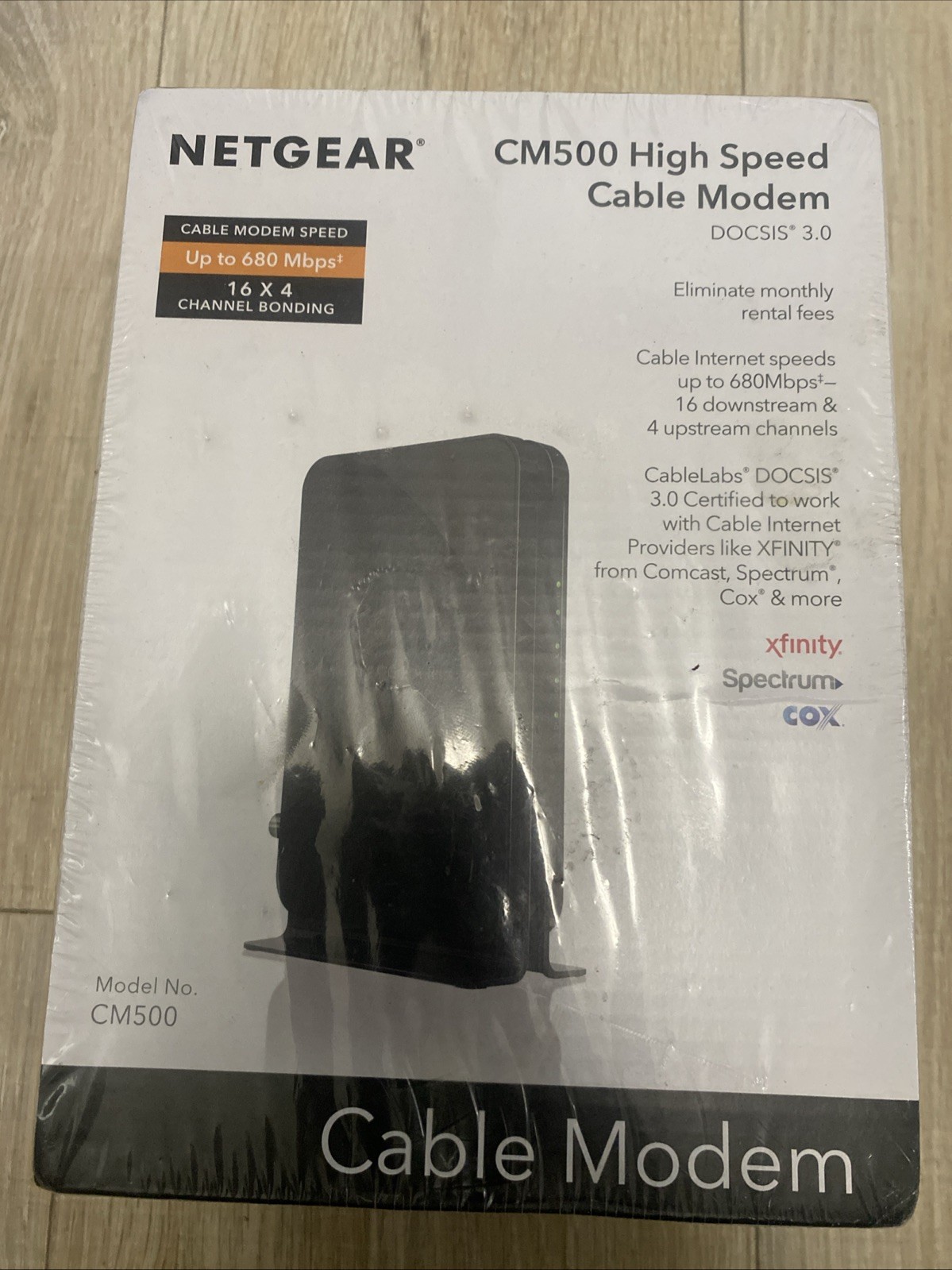 NETGEAR CM500 Black High Speed Cable Modem
