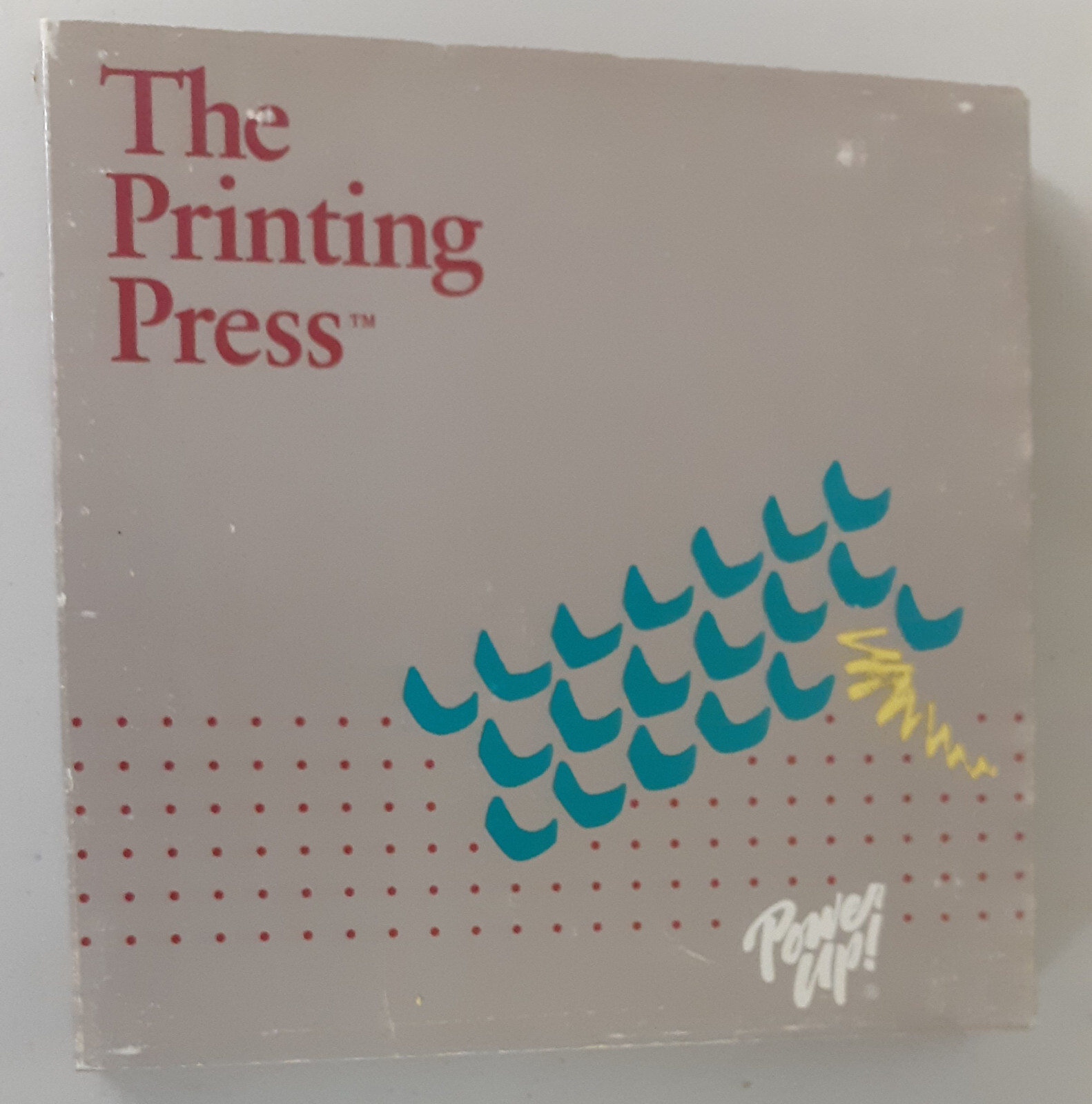 Printing Press by Power Up for Apple IIe 128k, IIc,IIgs 1988