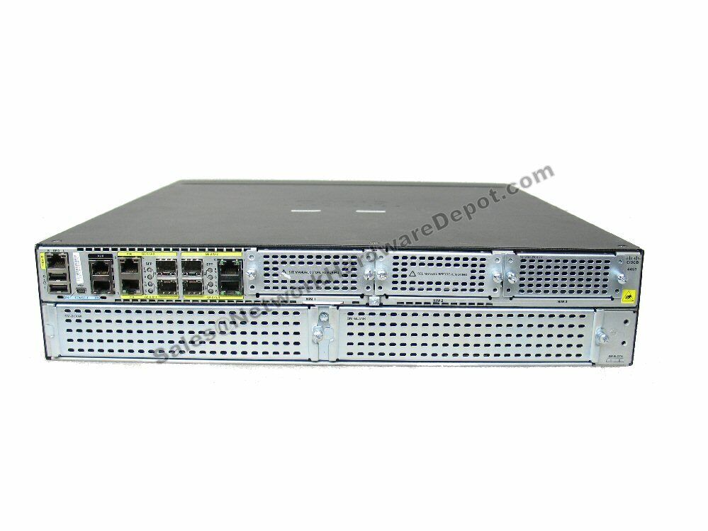 Cisco ISR4451-X/K9 ISR 4451 Series Integrated Services Router - 1 Year Warranty