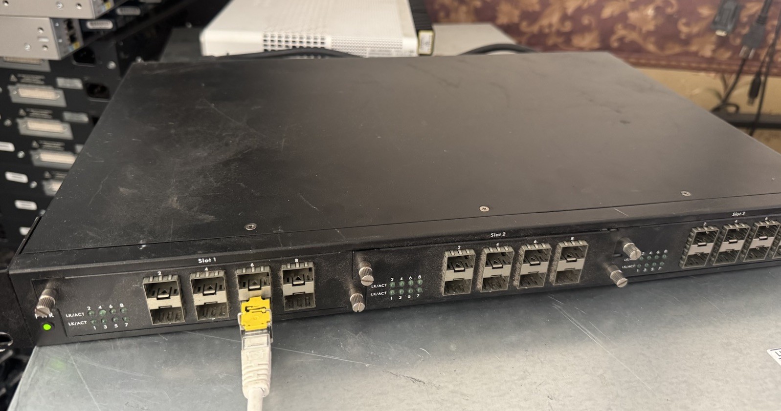 ComNet CWGE2FE24MODMS Managed Ethernet Switch Chassis with 3 Modules