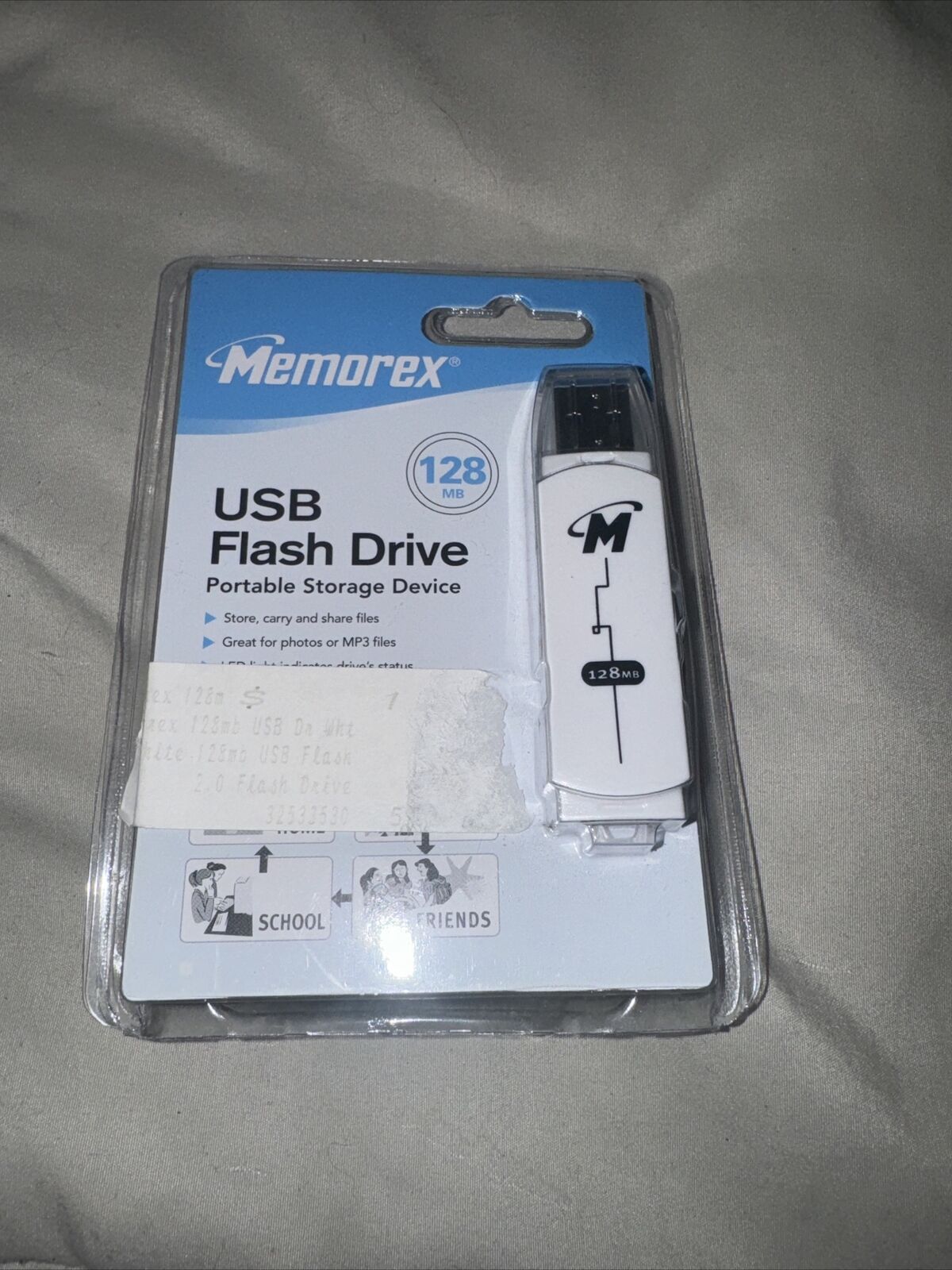 memorex usb flash drive 128mb VINTAGE.