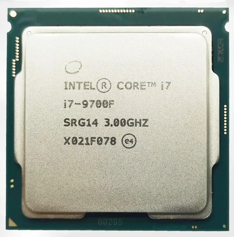 Intel Core i7-9700F  3.00GHz  CPU Processor SRG14