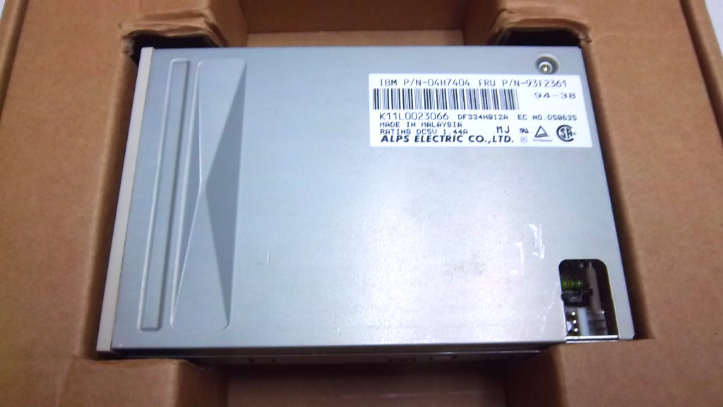 IBM ALPS ELECTRIC FLOPPY DRIVE 04H7404 USED 93F2361 