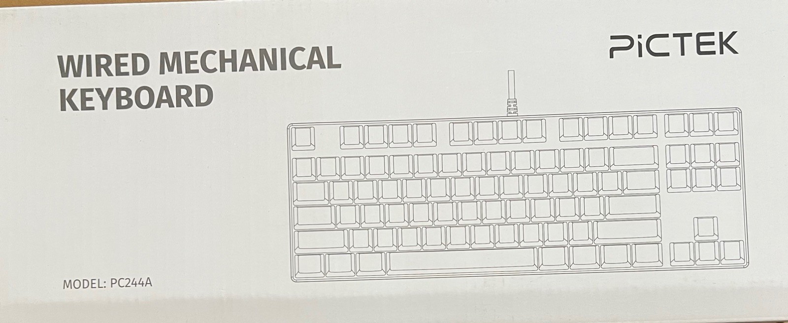 PICTEK PC244A GAMING  MECHANICAL KEYBOARD