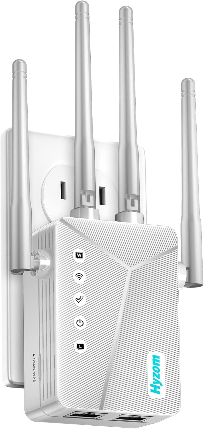 2025 WiFi Extender Signal Booster for Home & Outdoor - 5X Faster Internet Booste