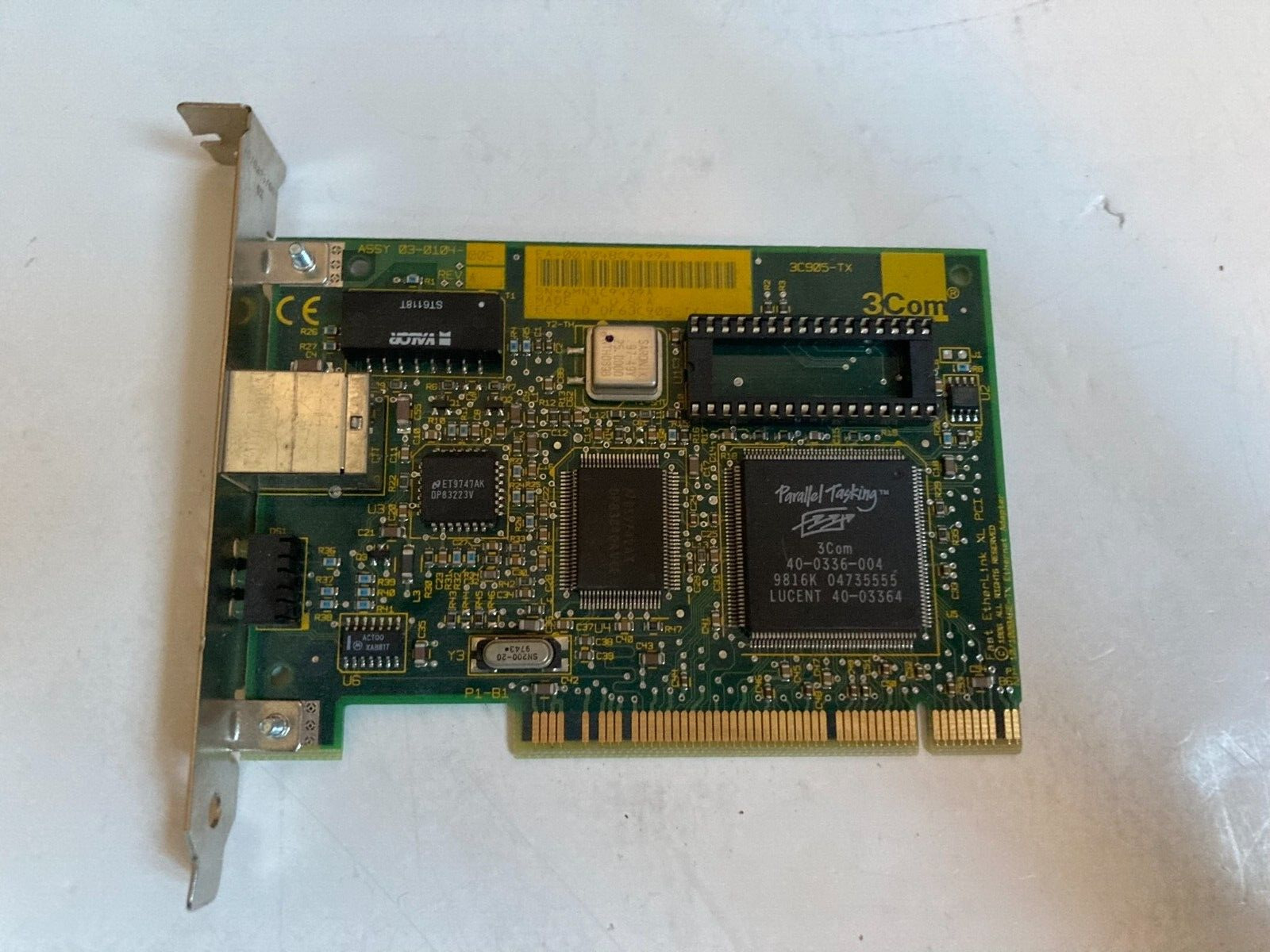 3COM 3C905C-TX ETHERLINK 10/100 PCI Internal NETWORK PCI CARD