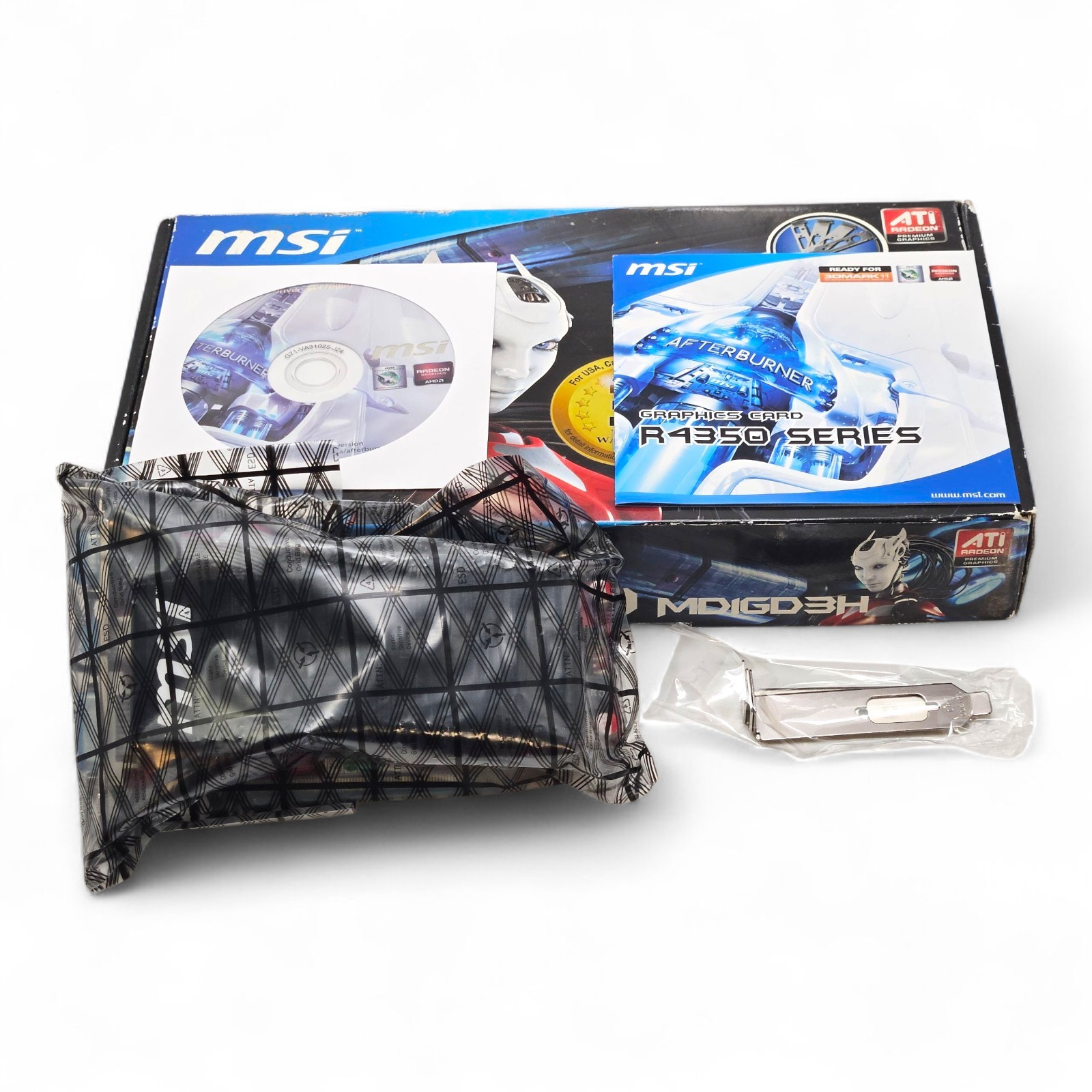 MSI ATI Radeon HD R4350-MD1GD3H/LP 1GB DDR3 PCI-E 2.0 x16 HDMI / DVI / VGA