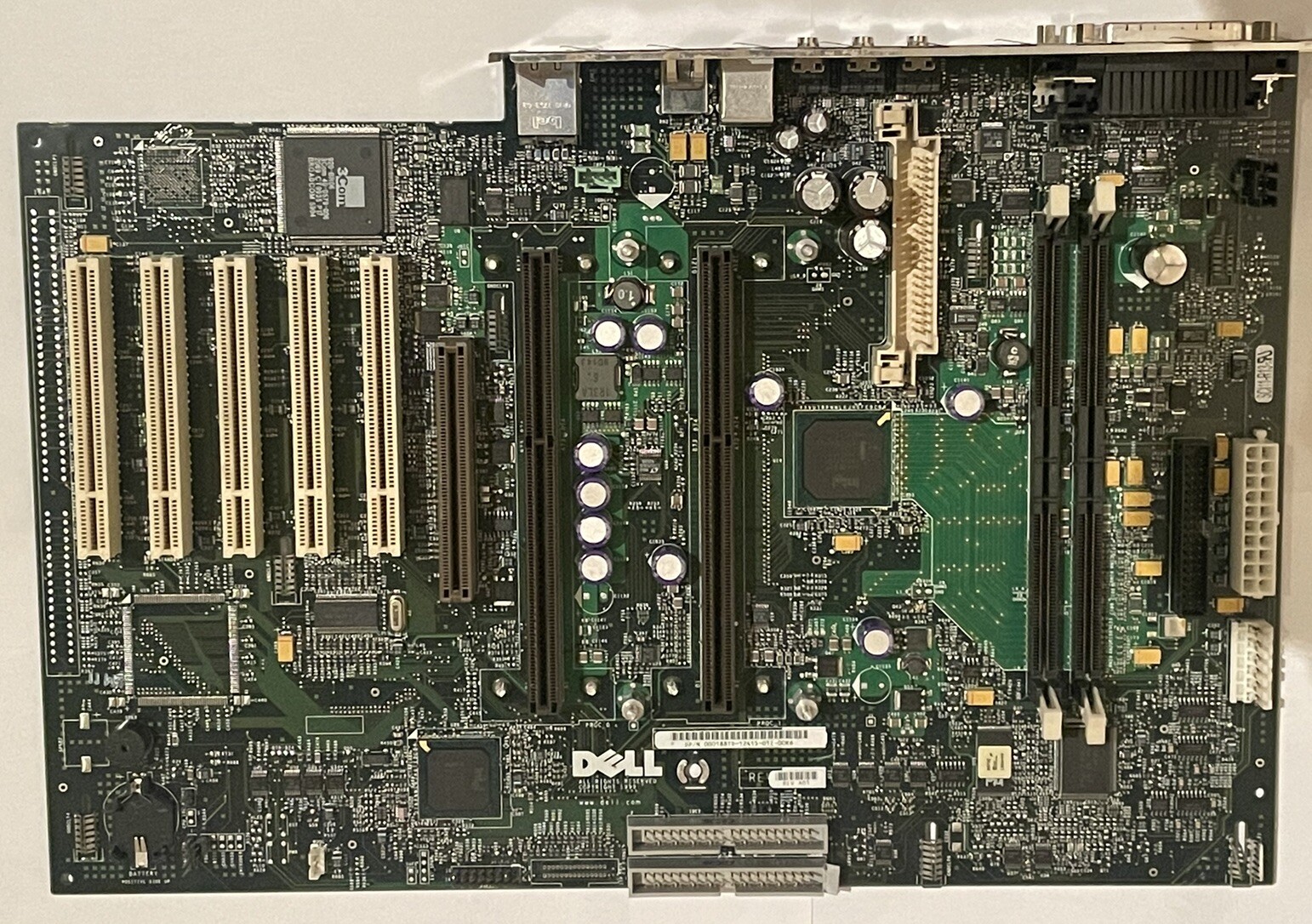 Dell 028VCG 2x Slot 1 2x Rdram PCI AGP Motherboard with Slot A CPU