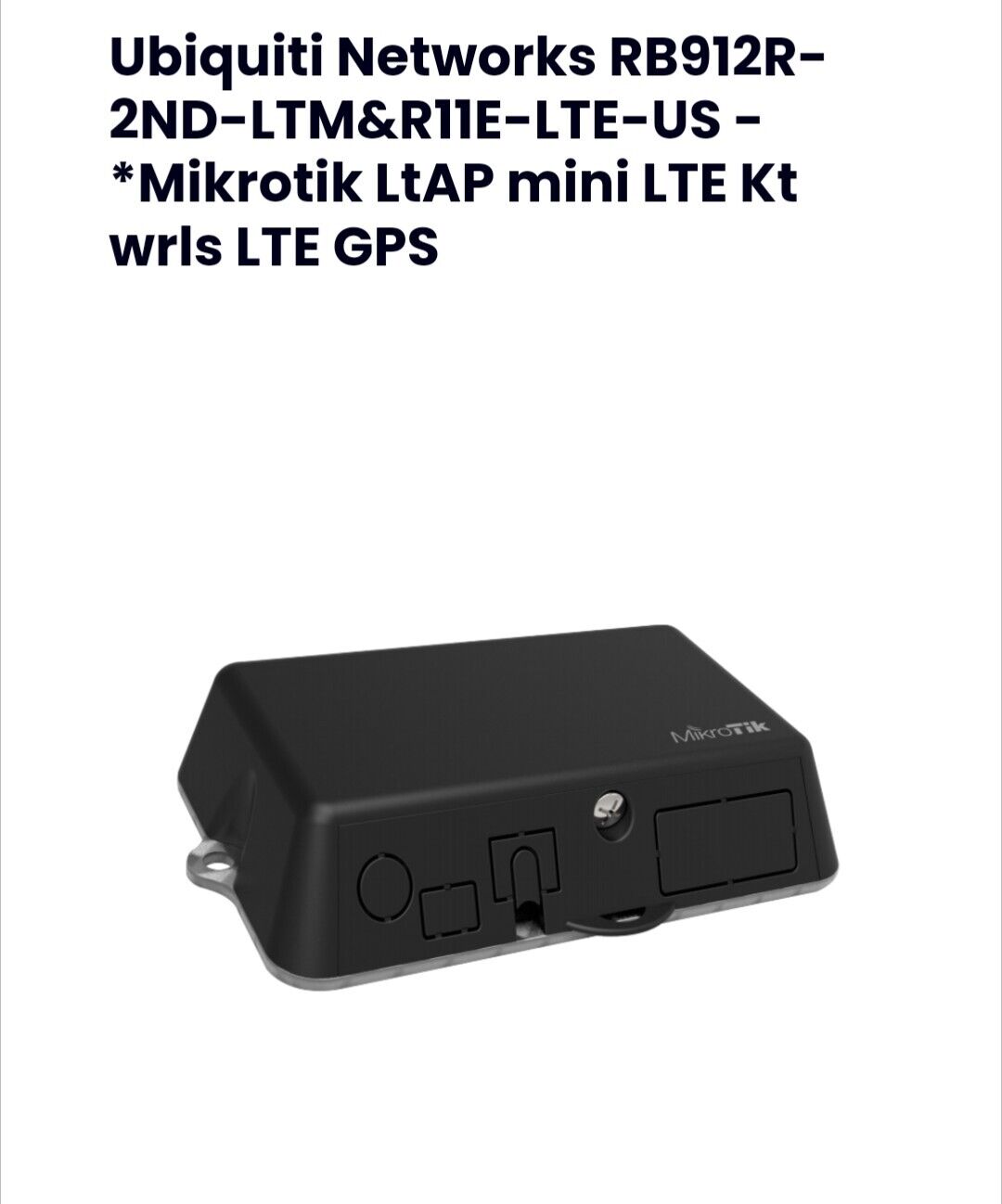 Mikrotik Ltap mini LTE kit