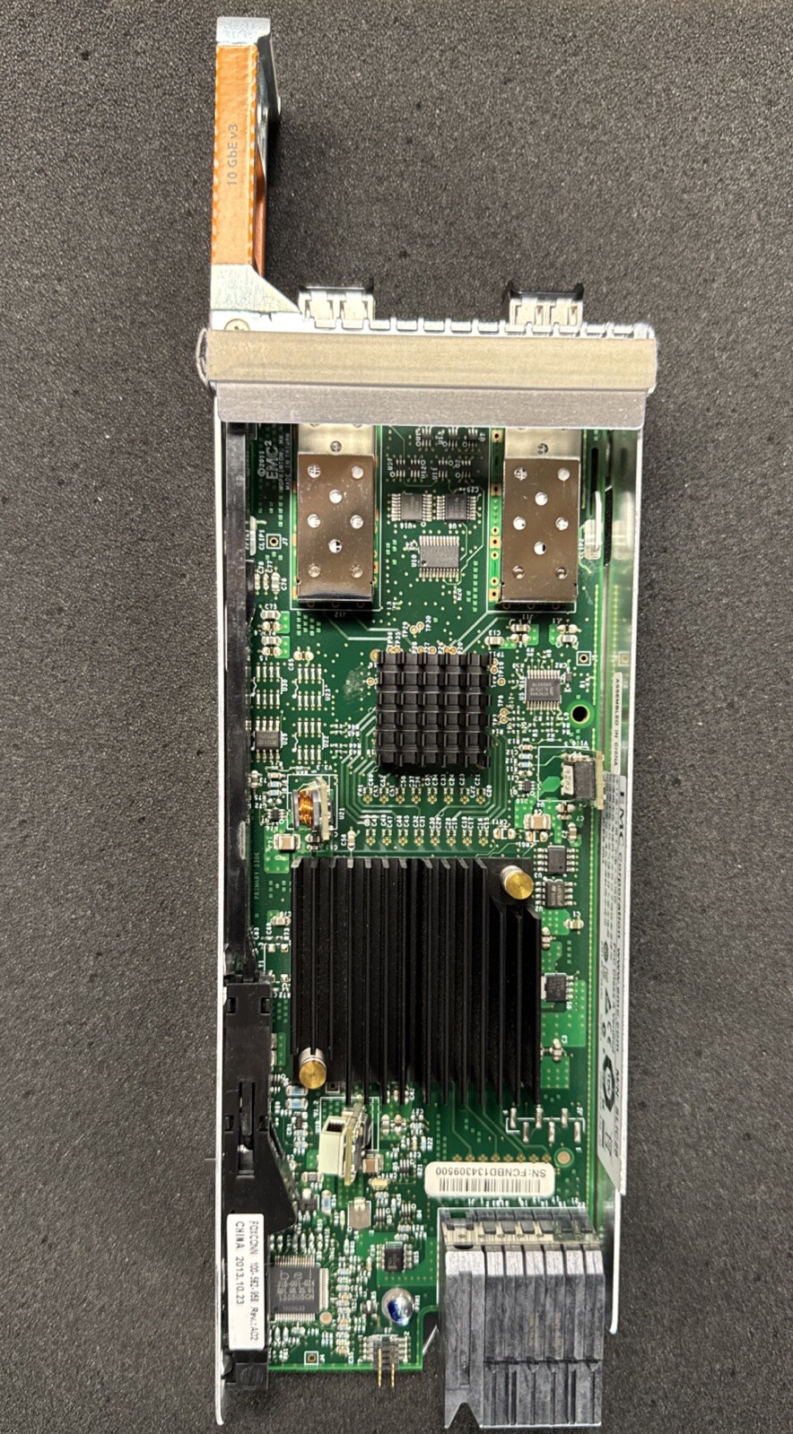 303-195-100C-01 Dell EMC Data Domain SLIC28 2-Port 10GbE v3 SFP+ I/O Card