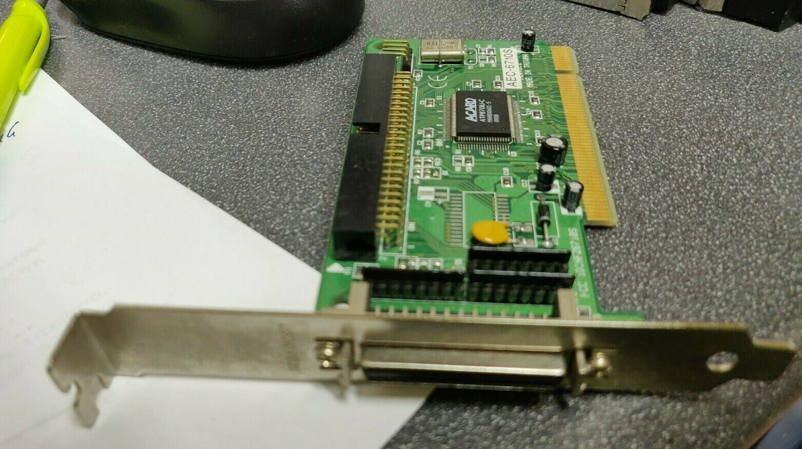 ACARD AEC-6710S PCI SCSI Controller Card
