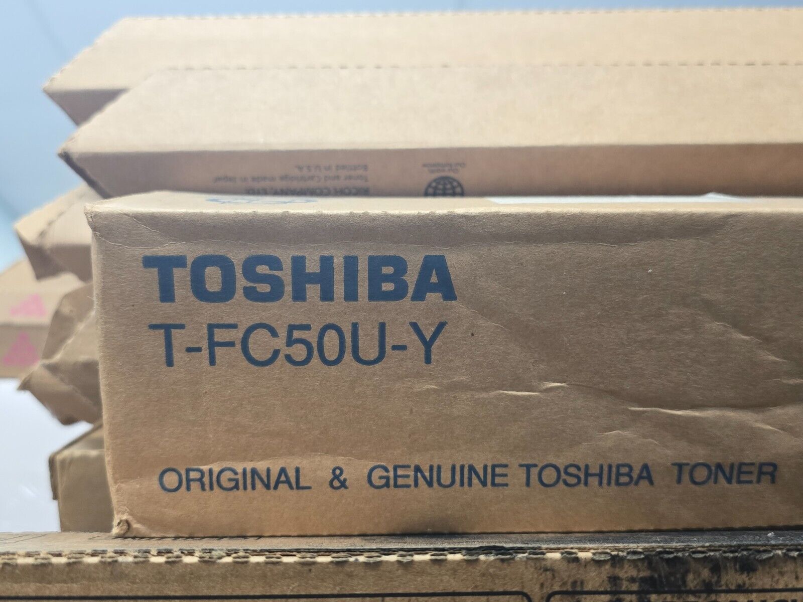 Toshiba T-FC50U-Y (TFC50UY) Yellow Toner Cartridge E Studio 2555C