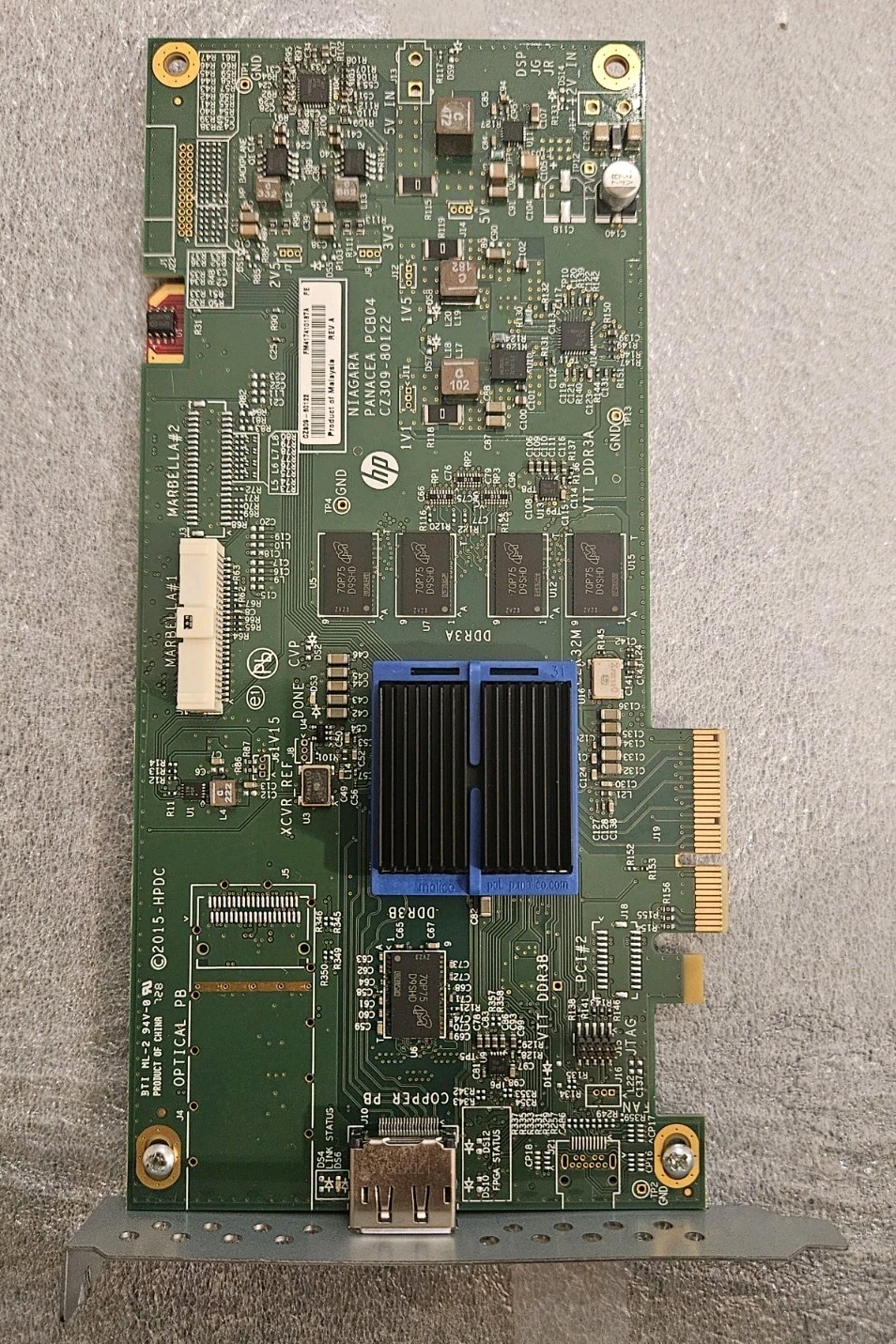 HP PageWide XL Niagara Panacea CZ309-80122 DisplayPort PCIe Card 