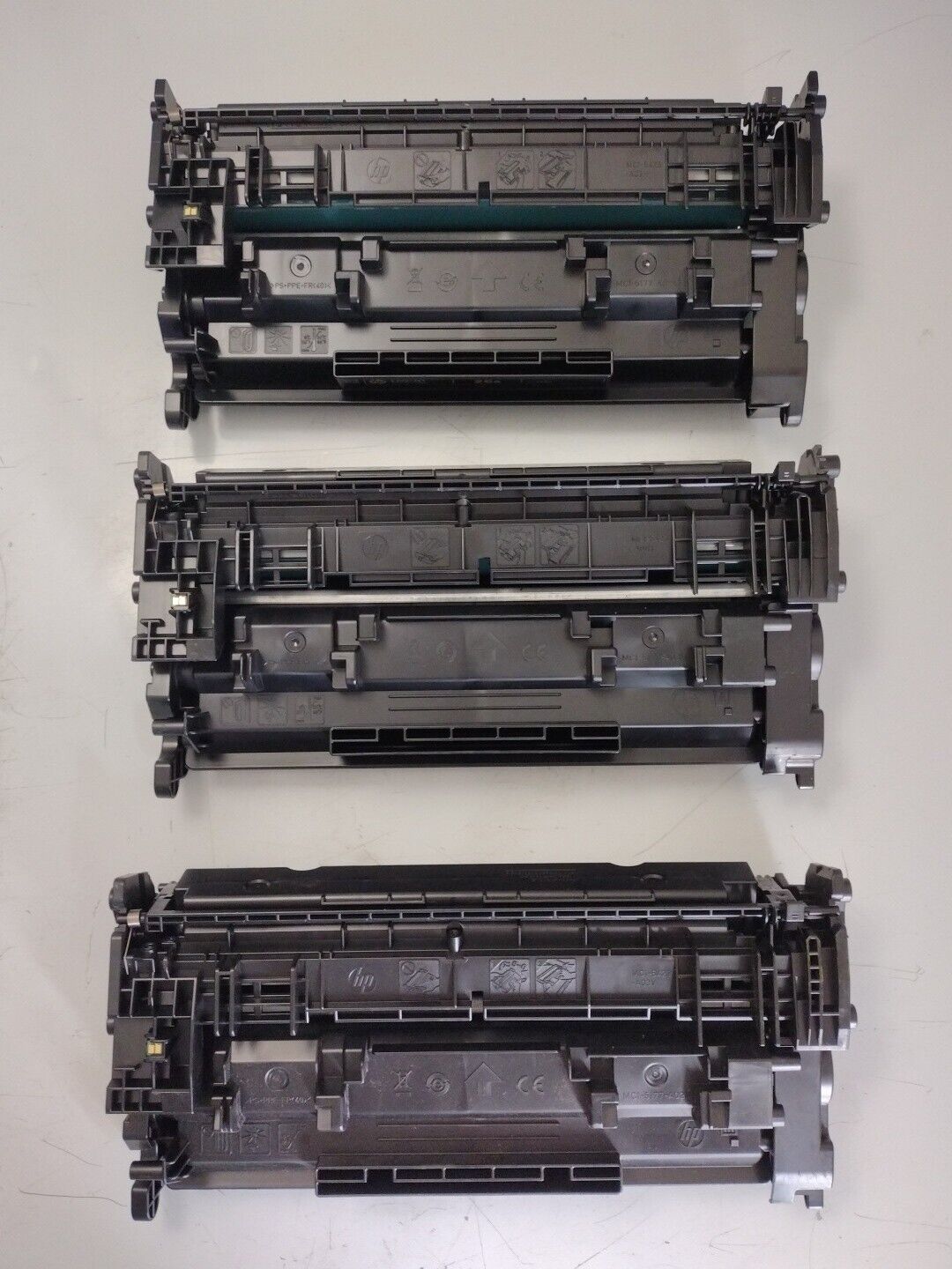 3pack Empty Used Genuine HP 26A | CF226A Black Toner Cartridge Ready for refill 