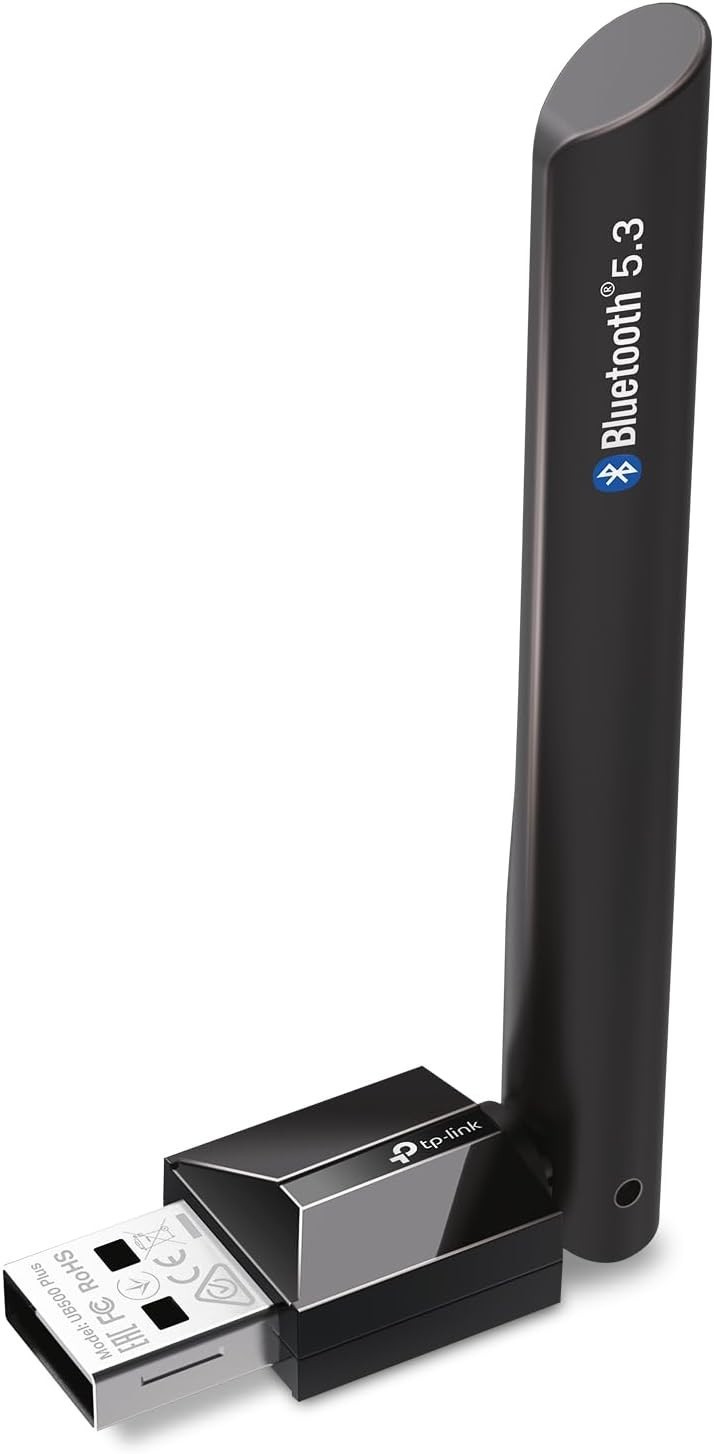 TP-Link USB Bluetooth Adapter for PC, Bluetooth 5.3 Long Range Receiver, Plug an