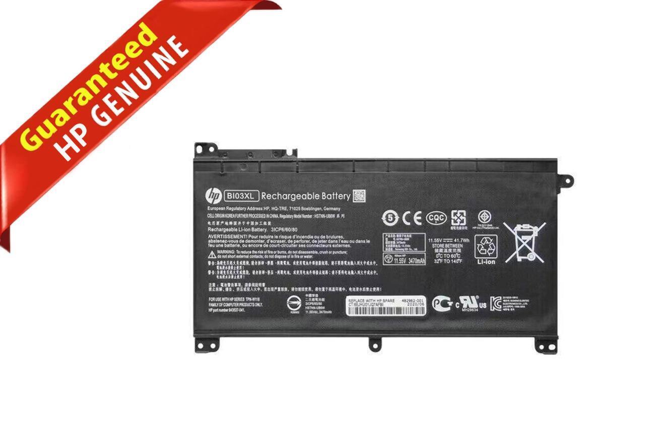 Genuine BI03XL Battery For HP Pavilion X360 M3-U 13-U 843537-541 Stream 14-AX