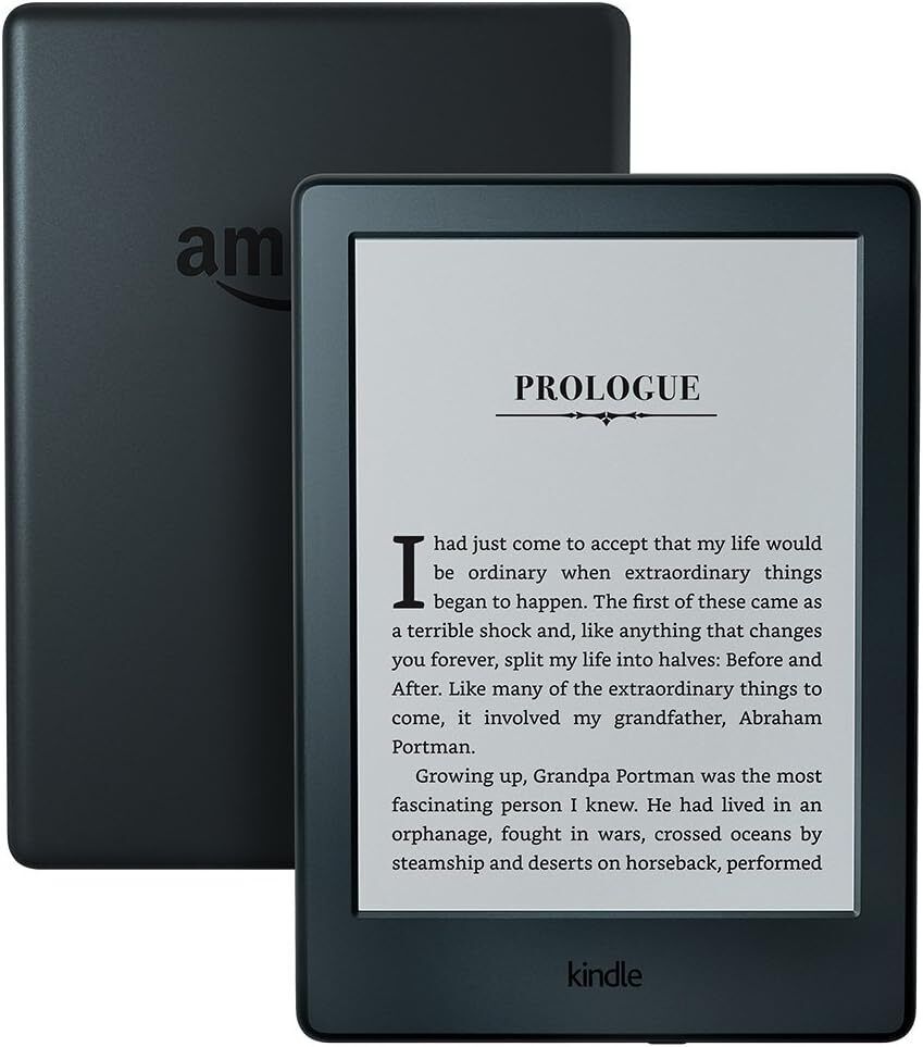 Amazon Kindle (2016, 8tth Gen) 4GB BLACK eReader eBook Tablet WiFi 2016