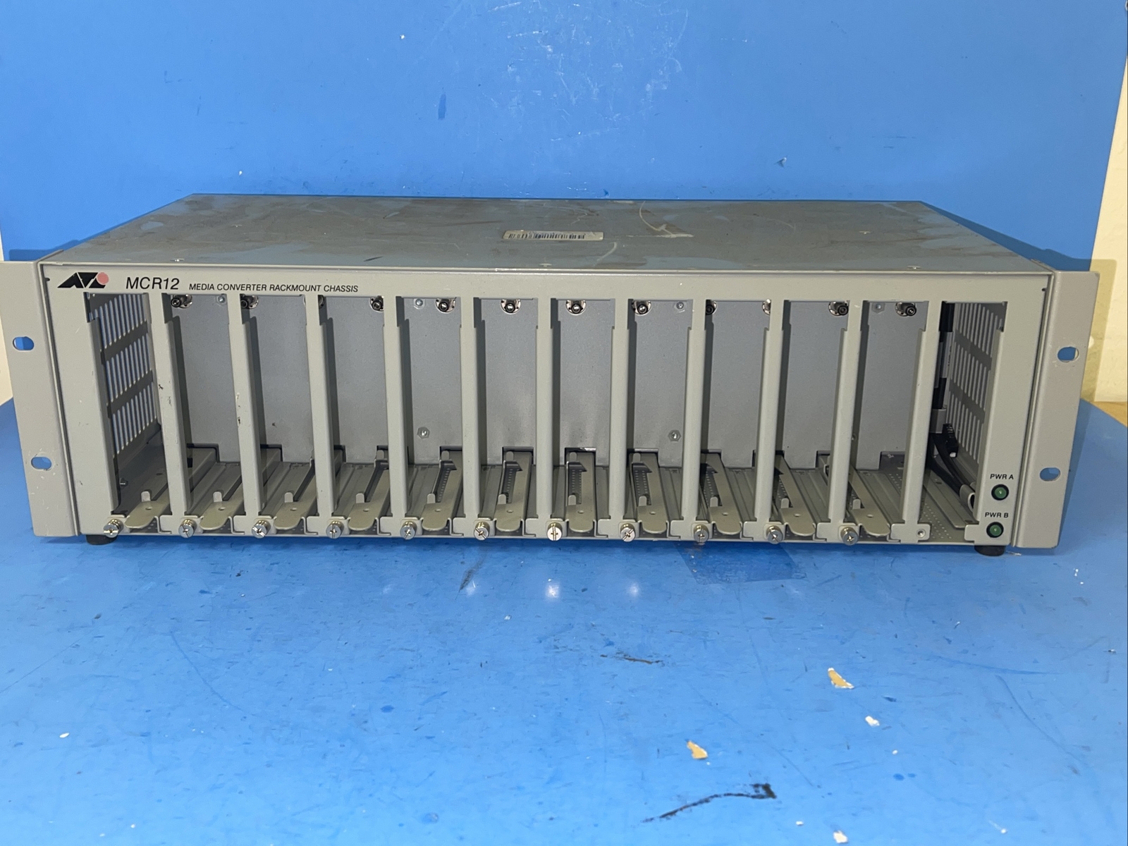 Allied Telesyn MCR12 Media Converter Rackmount Chassis 