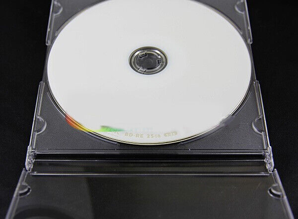TDK 25GB Blu-ray BD-RE Rewritable White Inkjet Hub Printable Disc