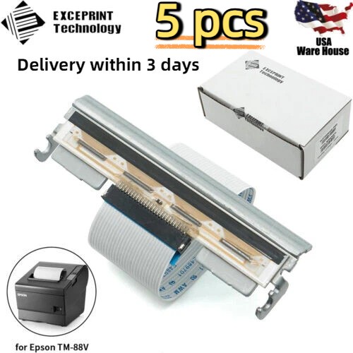 ✅ 5pcs Printhead for EPSON TM-T88V TM-T885 Printer 2131885 / 2141001 / 2138822 ✅