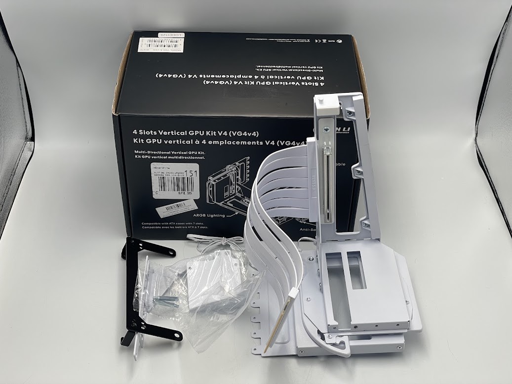 Lian Li Multi-Direction Vertical GPU Bracket (Gen 5) - White