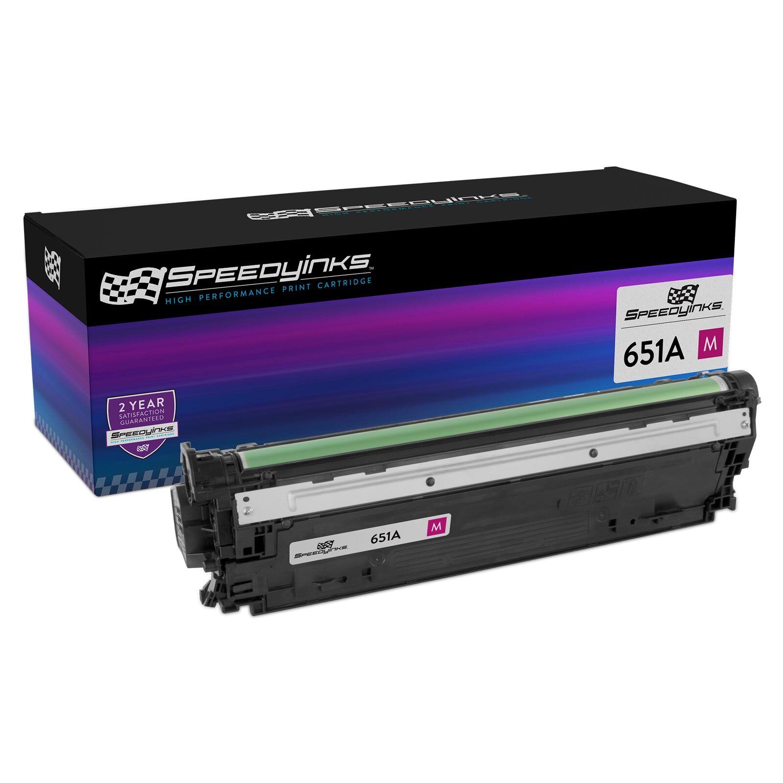 Reman Toner Cartridge for HP 651A Magenta, 16,000* Page Yield (CE343A)
