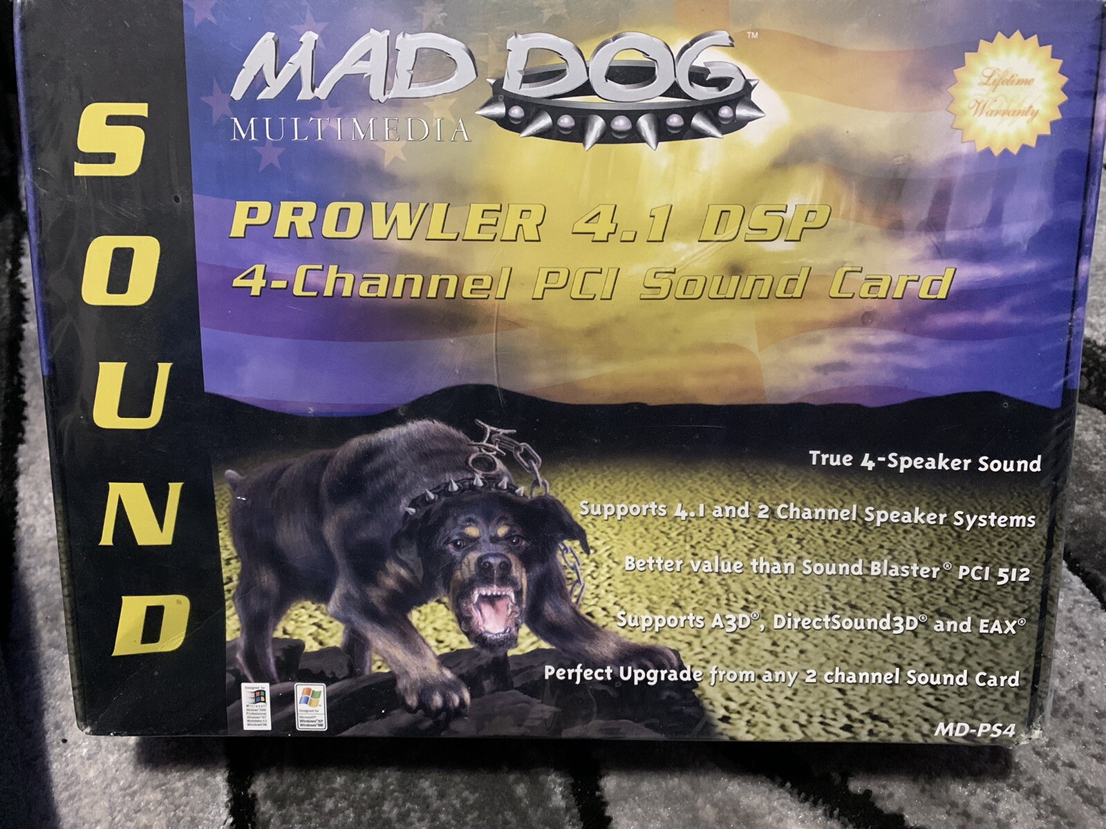 Mad Dog Prowler 4.1 DSP PCI Multimedia Sound Card