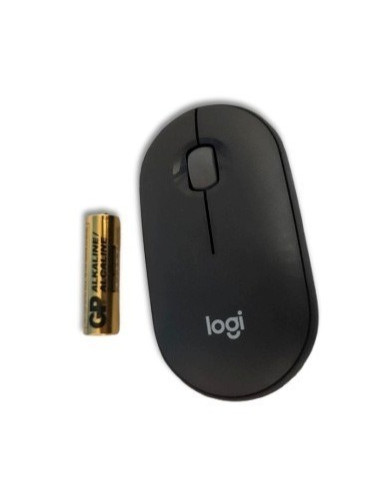 Logitech Pebble Mouse 2 M350s Slim Bluetooth Wireless Mouse PC Mac Chrome Black