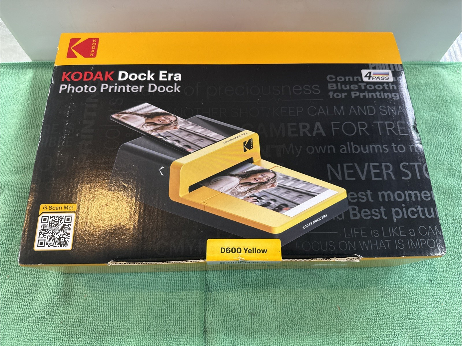 NEW Kodak Dock Era 4PASS Photo Printer Dock (4x6 inches) D600