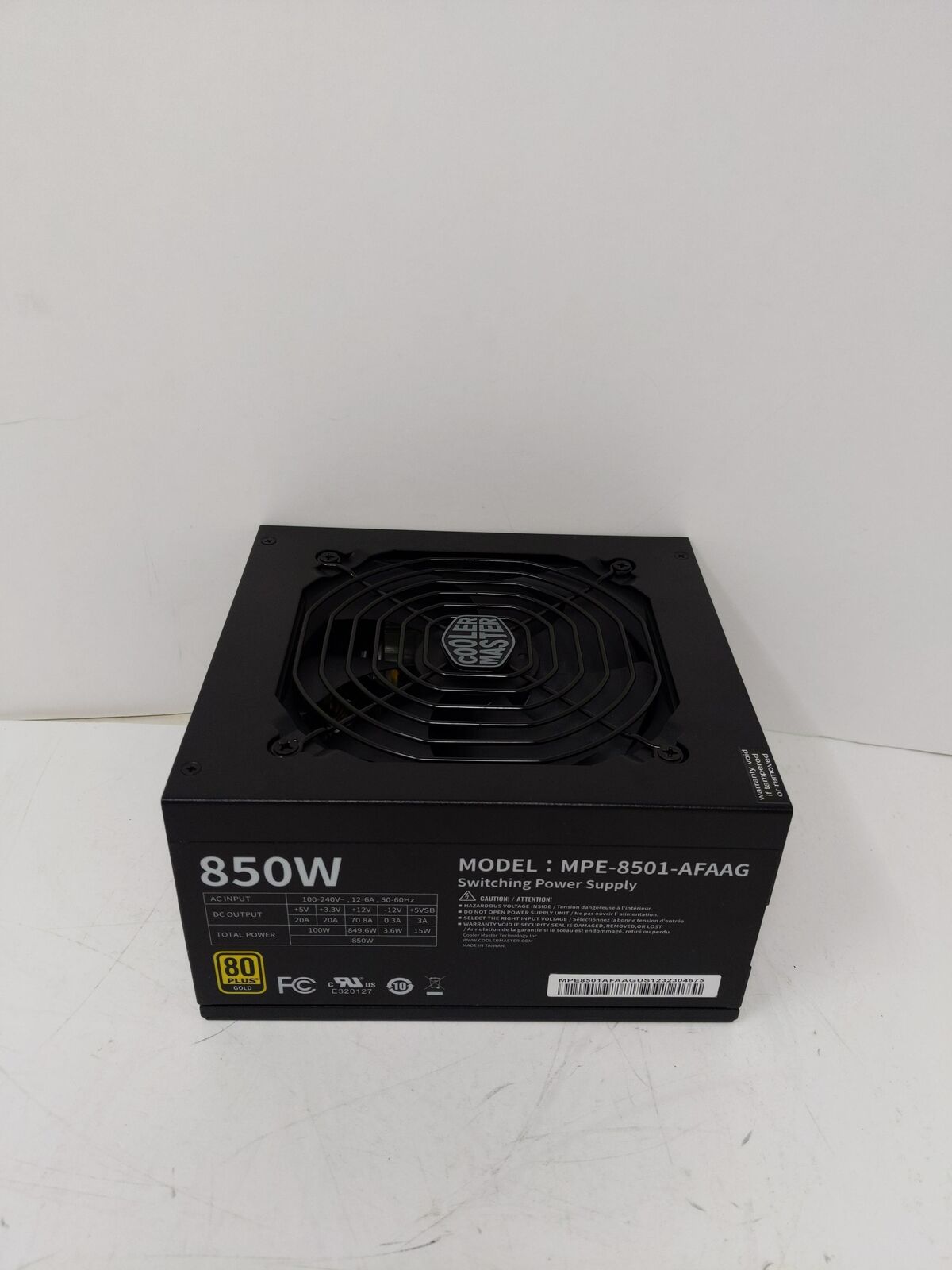 *LOW SLEW* Cooler Master MWE Gold 850 V2 Full Modular, 850W, 80+ Gold