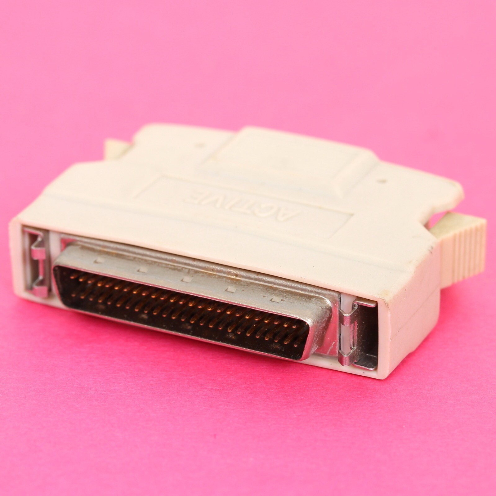 SCSI 50 Pin Male HD50 SCSI External Active SCSI Terminator for Apple Amiga