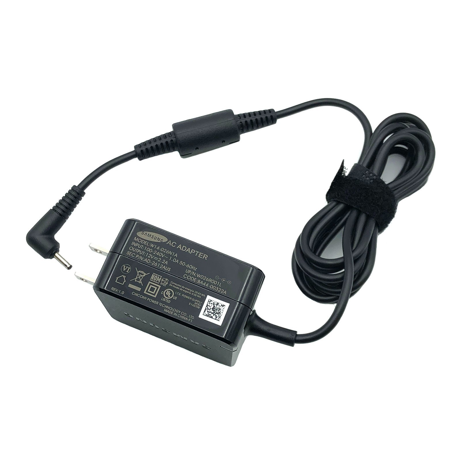Original Samsung AC Power Adapter for Samsung Chromebook 3 XE500C13, 2 XE500C12