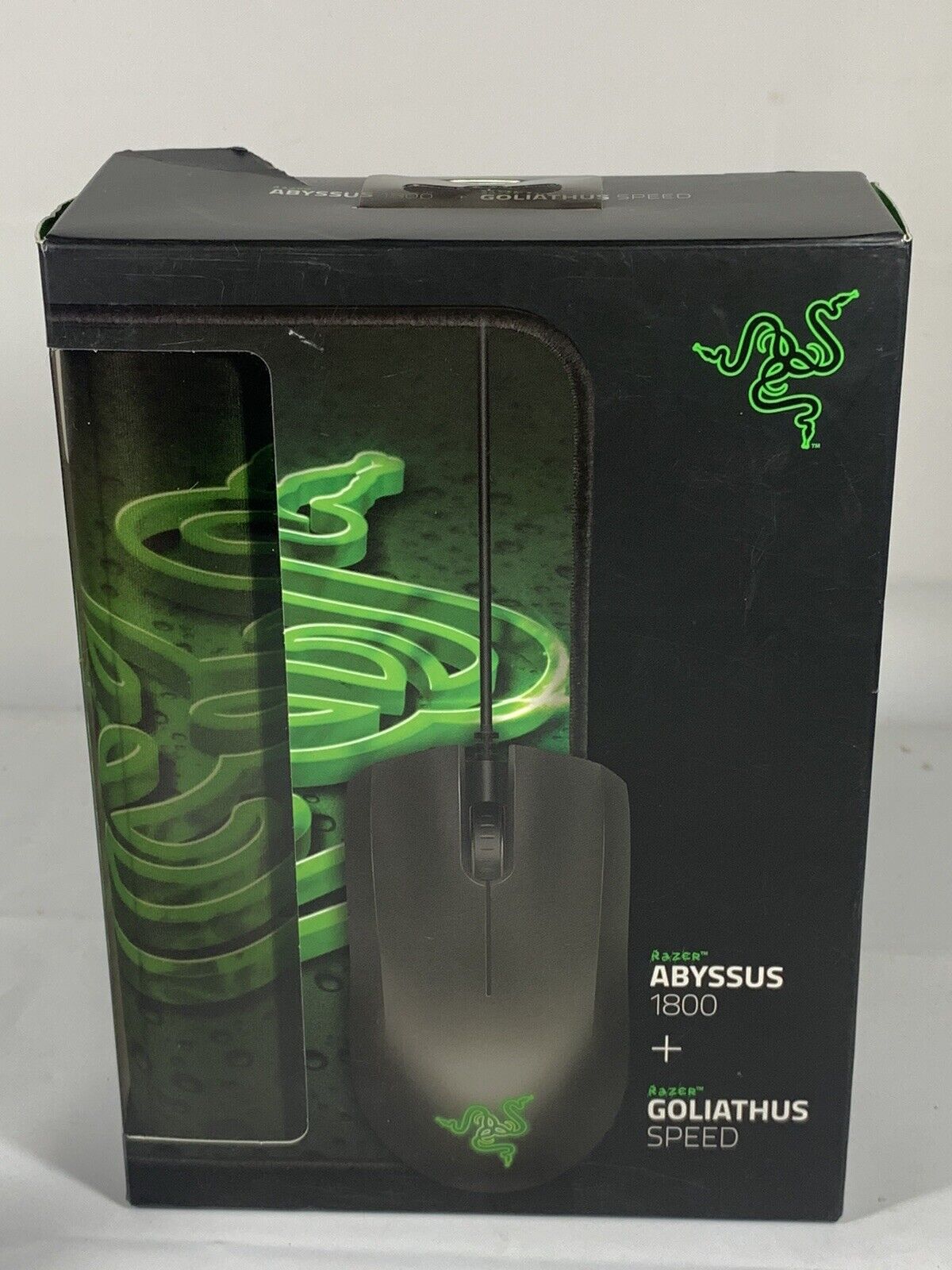 Razer Abyssus and Goliathus Mouse and Mat Bundle (RZ84-00360200-B3U1)