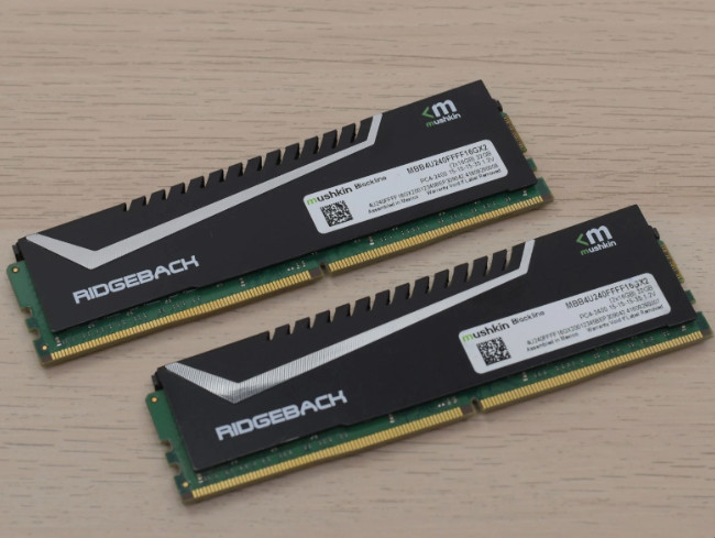 32GB Mushkin Ridgeback PC4-2400 MBB4U240FFFF16GX2 Gaming Memory RAM (2x16GB)