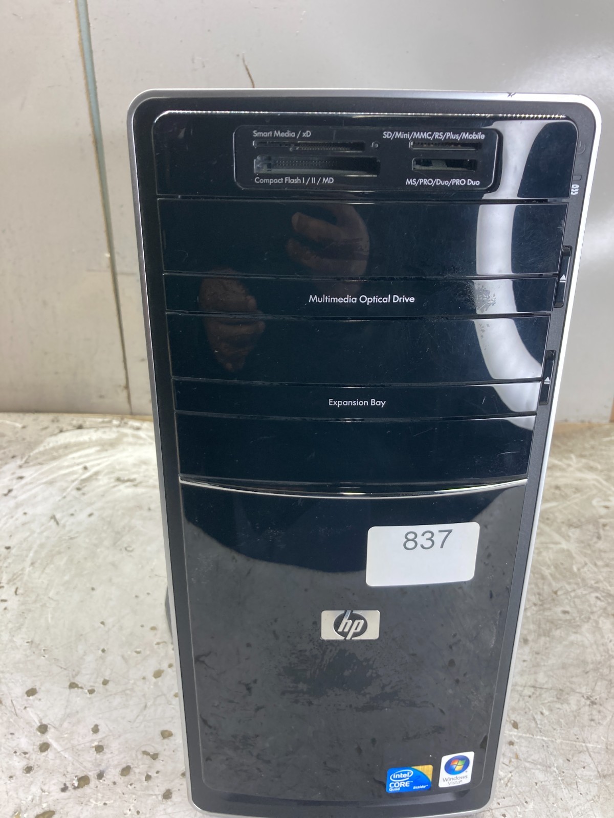HP Pavilion p6140f Intel Core 2 Quad Q8200 2.33GHz 8GB NO HDD