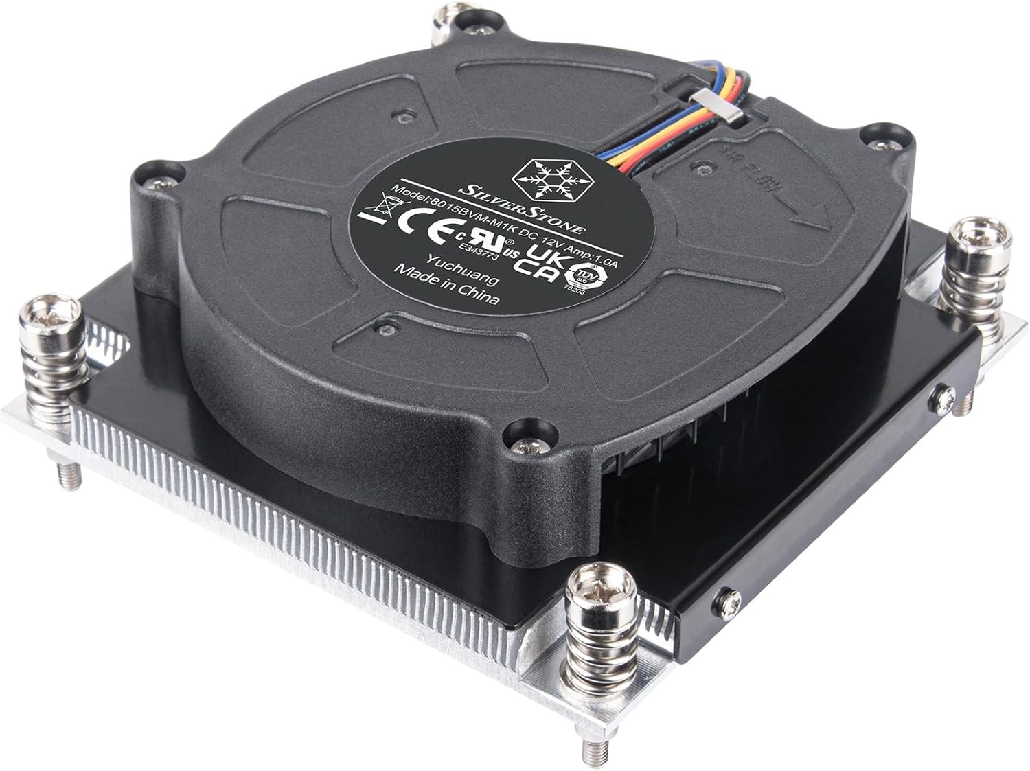 1U Server / Workstation CPU Cooler For Intel LGA 1700 Socket