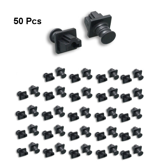 50pc RJ45 Dust Cover Protector Anti-Dust Dirt CAT5e/6/6A Ethernet Network Jack