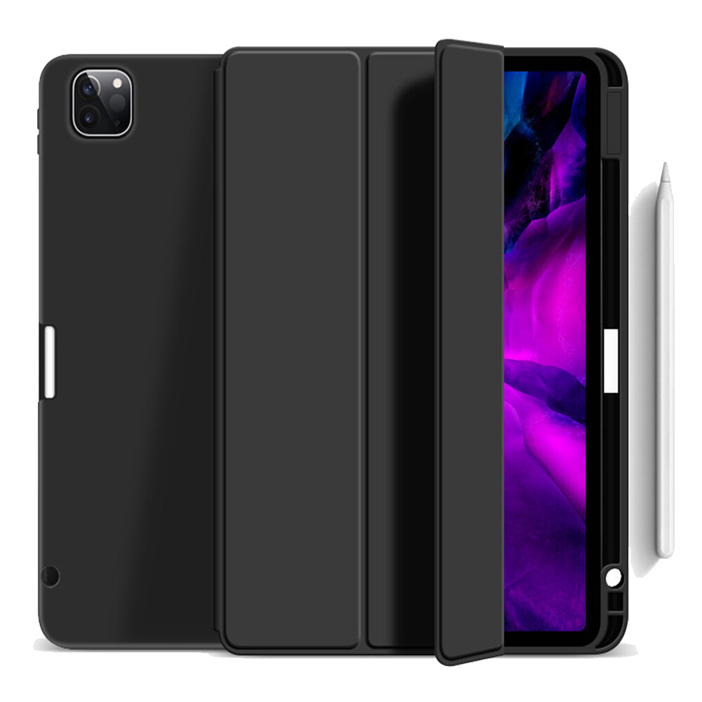 Flip Foilo Stand Case For iPad 5th 6th 7th 8th 9th Gen Pro 11" With Pencil Slot