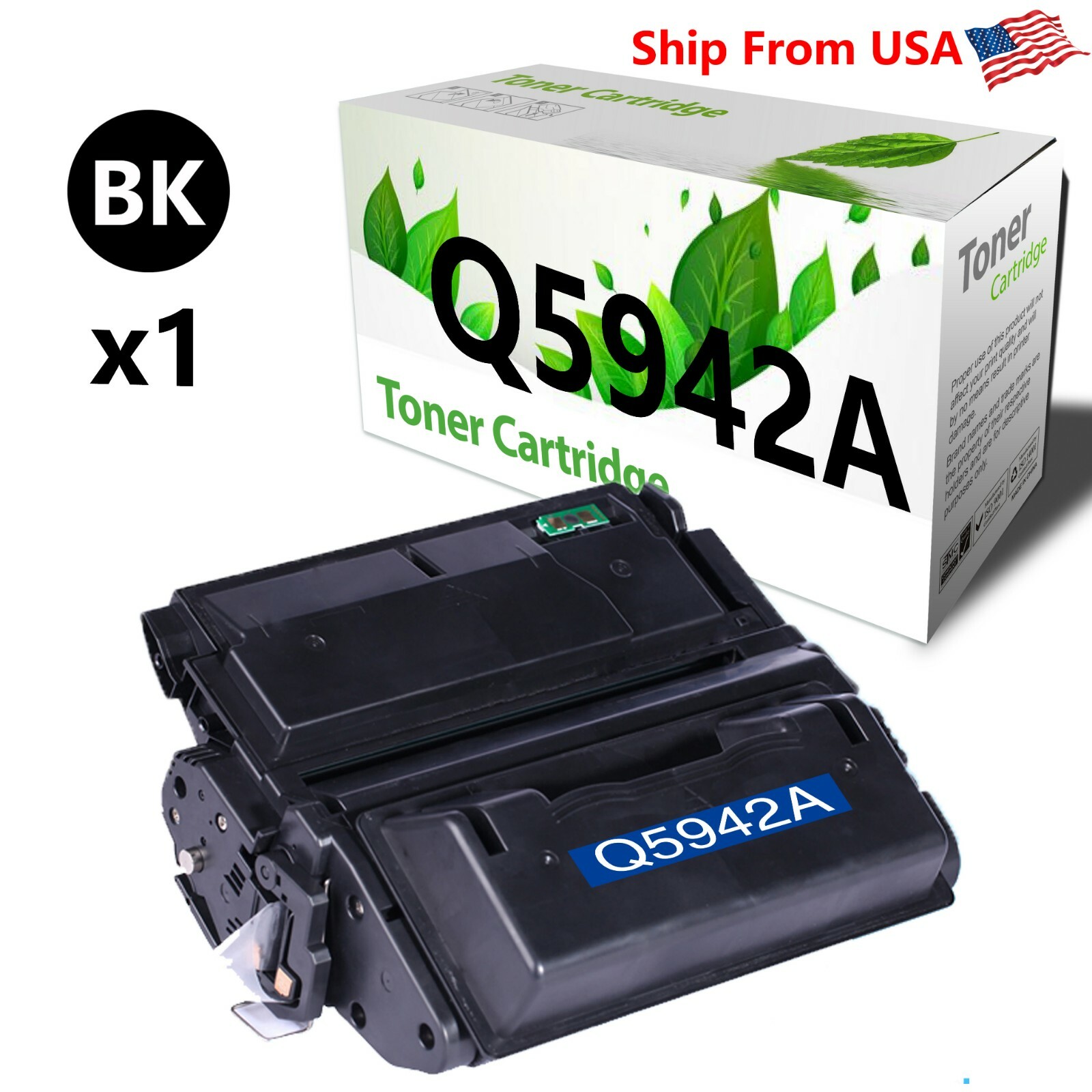 1-PK Q5942A 5942A Toner Cartridge Fit For HP LaserJet 4250dtn Printer