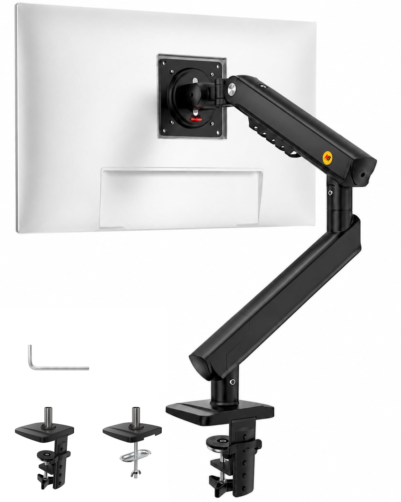 SmooVex™ Monitor Mount, Stand fits up to 32 Inch, Mechanical Black