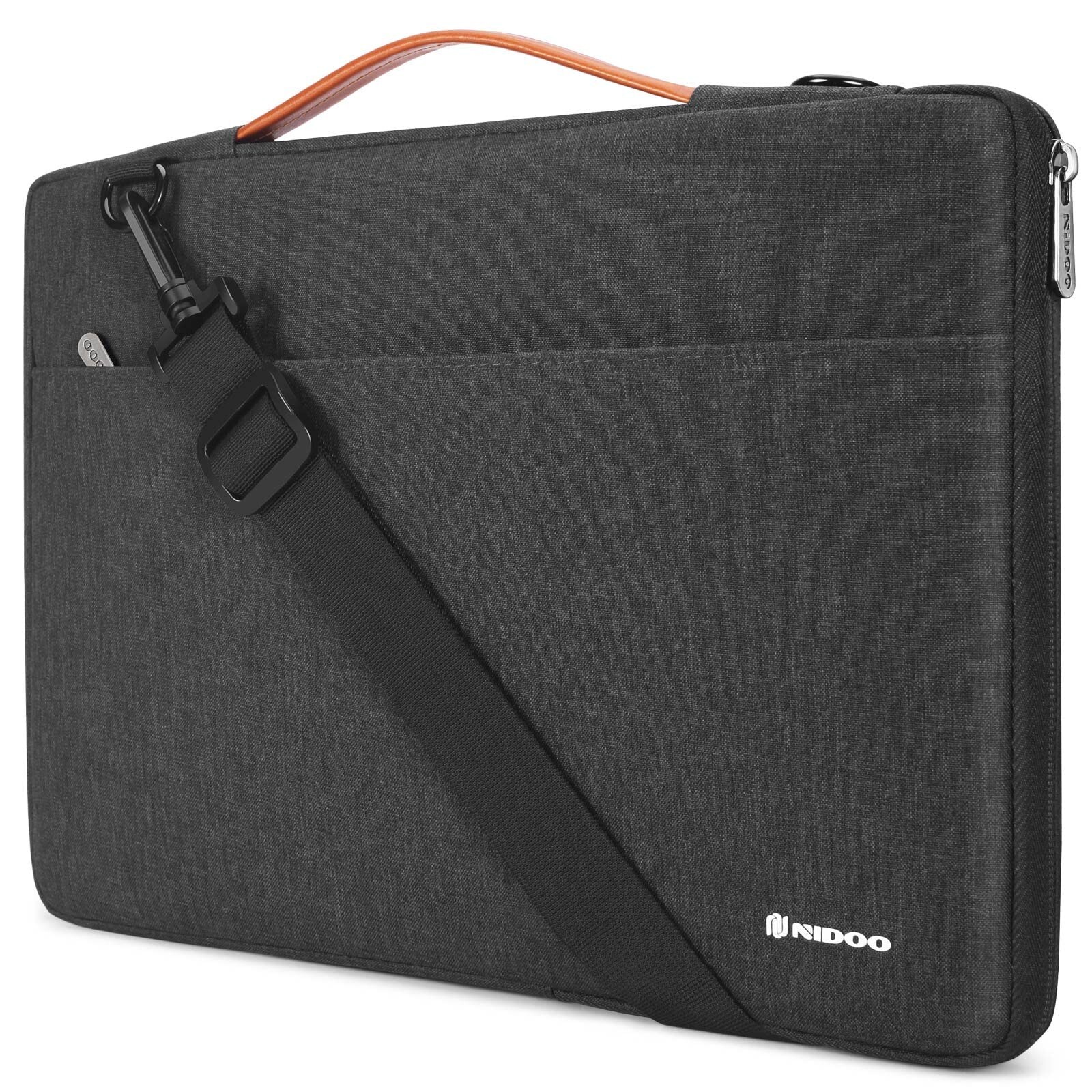 NIDOO 14 inch Laptop Sleeve Case Shoulder Bag Protective Carrying Handbag for...