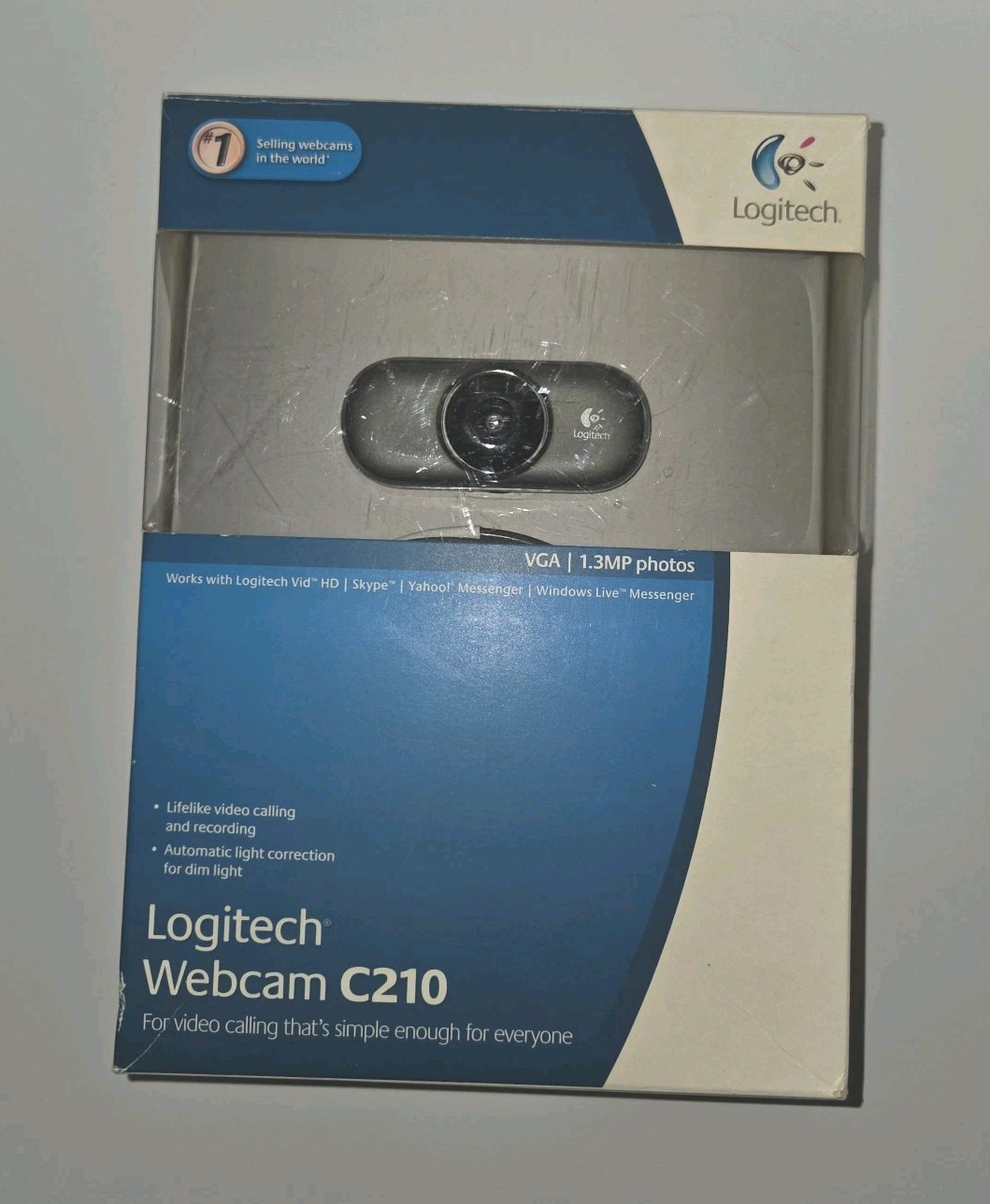  Logitech C210 Web Cam - Open Box 