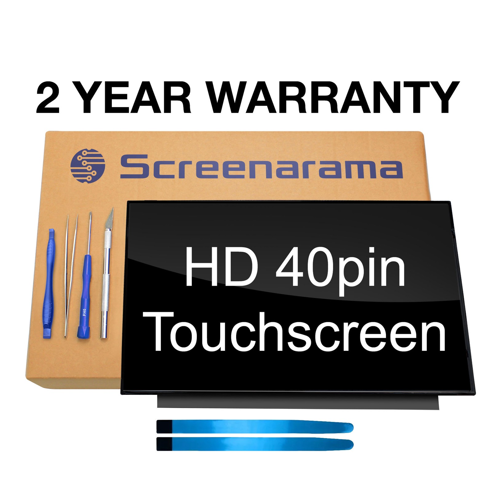 AUO B140XTK02.0 HW3A (Windows only) Touch LCD Screen + Tools SCREENARAMA *FAST