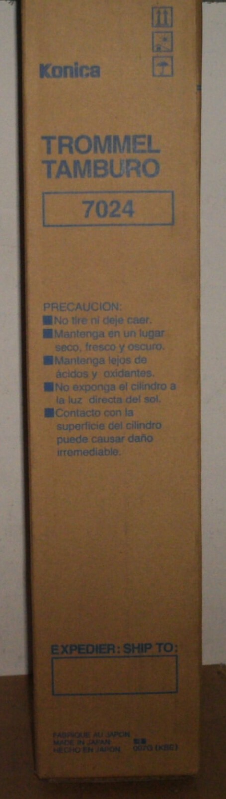 Konica Minolta 7024 Drum Drum Tamburo 30384 Original Box B